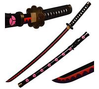 ACTASITEMS Roronoa Zoro Swords Anime Cosplay Wooden Sword - 104cm,shisui Katana