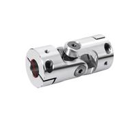 ACTEBUIPSH Universal Joint Coupler D30 L70Aluminum Alloy Coupling high-Speed Precision Single Double Telescopic Cross Needle Roller Bearing(40mm)