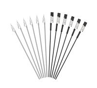 Actekart 20Pcs Toothless Alligator Clip Sticks for Miniatures/Tiny Craft/Mini Model Parts and 20Pcs Alligator Clips (Rubber Tips) for Gundam Model Painting and for Airbrush Hobby Spraying…