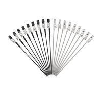 Actekart 40pcs Alligator Clip Sticks (20pcs with Rubber Tips) for Gundam Model Painting and for Airbrush Spraying Hobby Modeling Parts for DIY Card Photo Memo