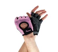 Actesso Breathable Fitness Gloves - Padded fingerless gloves for Biking, Cycling, Gym, Weightlifting