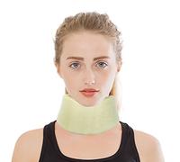 Actesso Neck Collar Brace for Whiplash Trauma, Pain Support and Cervical Arthritis (Beige, Large)