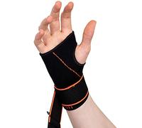 Actesso Sports Wrist Hand Support Strap - Ideal for Sprains and Sports Injury (Extra Small)