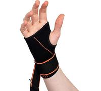 Actesso Sports Wrist Hand Support Strap - Ideal for Sprains and Sports Injury (Large)