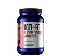 Acti-Fit Super Protein with Fibre | Plant-Based Protein, Including Amino acids from Beans, Seeds and Grain | Organic & Suitable for Vegans | 30-Day Supply | 1200g