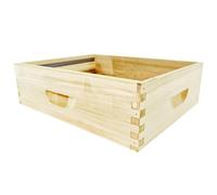 Actiasbee Langstroth Super Box - New Zealand Pine Bee Hive Super for Beekeeping