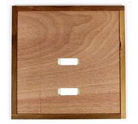 Actiasbee - National Hive Crown Board with 2pc Porter Bee Escapes