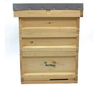 Easipet National Bee Hive, Pine Wood, 2 Supers 1 Brood
