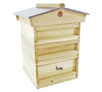 Actiasbee National Pine Beehive With Gabled Roof Brood Box And 2 Supers