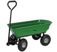 Actiasgear 75L Garden Tipping Cart Wheelbarrow