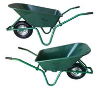 Actiasgear 85L Heavy Duty Plastic Wheelbarrow Garden & Diy Cart With Pneumatic Wheel
