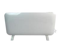 Actiasgear Electric Panel Heater, 2000W, Wall Mounted or Free Standing with Timer and Thermostat, White