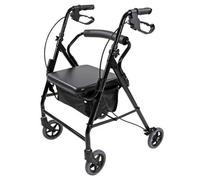 Actiasgear - Lightweight Foldable Rollator Walking Frame With Seat & Storage Inc Vat