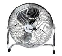 Actiasgear Metal Floor Fan 12" High Velocity 3 Speed Control Air Cooling Gym Home Workshop