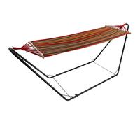 Actiasgear Mulitcolour Portable Hammock with Metal Stand Frame