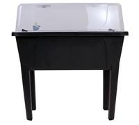 Actiasgear - Raised Garden Planter with Lid | Plastic Elevated Planter Box for Outdoor Growing