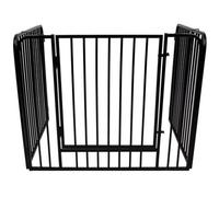 Actiasgear Safety Fire Guard In Black Heavy Duty Nursery Child Kid Fireplace Stove Pet