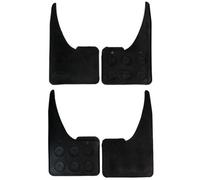 Actiasgear Universal Rubber Car Mudflaps Front Or Rear Heavy Duty Wide Splash Guard Mudguards 4Pcs Set