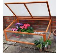 Actiasgear Wooden Cold Frame - Mini Green Grow House For Garden Plants Vegetables Seeds