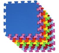Actiasmat 18-Piece Eva Interlocking Play Mats, Soft Foam Tiles For Children