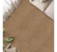 Actiasmat 50x50cm Carpet Tiles 5 Sq M Contract Flooring Tiles with Heavy Duty Bitumen Backing 20 Pack (Beige, 5 Sq. M)