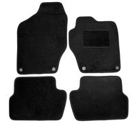 Actiasmat - Black Tailored Carpet Car Mats for Peugeot 308 2007-2013 | 4-Piece Floor Set