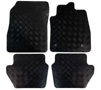 Actiasmat Black Tailored Replacement Car Floor Mats for Ford Puma 2019 Onwards | 4-Piece Floor Set (Heavy Duty Rubber)