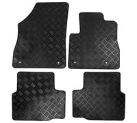 Actiasmat - Custom Fit Black Rubber Car Floor Mats for Vauxhall Astra K Mk7 2015 to 2020 | Set of 4