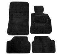 Actiasmat - Custom Fit Car Floor Mats for BMW 1 Series E87 2004-2011 | 4-Piece Black Carpet Set