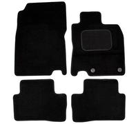 Actiasmat - Custom Fit Carpet Car Floor Mats for Renault Kadjar 2015 Onwards | 4 Piece Set with Securing Clips