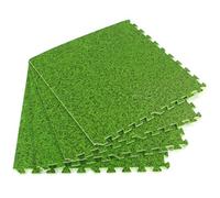 Actiasmat Eva Grass Effect Eva Interlocking Foam Mats Play Home Office Garage Tiles