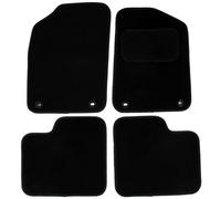 Actiasmat Fits Fiat 500 2012 Onwards Fully Tailored Black Carpet Car Mats 4Pcs Floor Set
