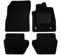 Actiasmat Fits Ford Fiesta Mk8 2017 Onwards Tailored Carpet Car Mats 4Pc Black Floor Set