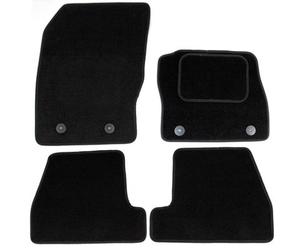Actiasmat Fits Ford Focus Mk3 2011-2018 Fully Tailored Carpet Car Mats Black 4Pc Floor Set