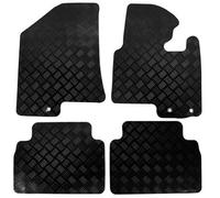 Actiasmat Fits Kia Sportage Mk3 2010-2016 Tailored Rubber Car Mats Black 4Pc Floor Mat Set