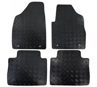 Actiasmat Fits Mg Hs Manual/automatic Car Floor Mats Tailored Rubber 2019 Onwards 4Pc Set Black