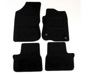 Actiasmat Fits Peugeot 208 2012-2019 Tailored Carpet Car Mats Black 4Pc Floor Set