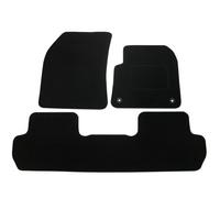 Actiasmat Fits Peugeot 3008 Car Mats Tailored Carpet 2017 Onwards 3Pc Black Floor Set