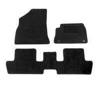 Actiasmat For Peugeot 3008 Car Floor Mats 2009 To 2016 Tailored Carpet 3Pc Set Black