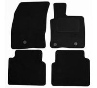 Actiasmat - Ford Kuga Car 2020 Onwards Floor Mat Set with Heel Pad | Custom Fit Black 4-Piece Set
