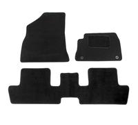 Actiasmat - Fully Tailored Carpet Car Mats for Peugeot 3008 2009-2016 | 3pc Floor Mat Set