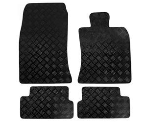 Actiasmat - Heavy Duty Rubber Floor Mats for BMW Mini Mk2 (2007-2013) | 4-Piece Tailored Set