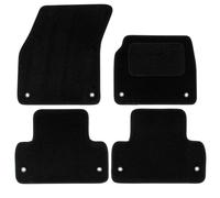 Actiasmat Tailored Black Replacement Floor Mat Set for Range Rover Evoque 2011-2018 & Range Rover Discovery Sport 2014-2020 | Custom Fit (Carpet)
