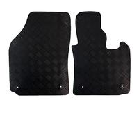 Actiasmat Tailored Black Replacement Floor Mat Set for Volkswagen Caddy | Custom Fit (Heavy Duty Rubber)