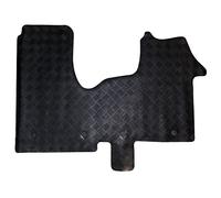 Actiasmat - Tailored Black Rubber Floor Mat for Vauxhall Vivaro 2014-2018 | Custom Fit