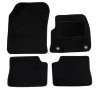 Actiasmat Tailored Car Mats for Vauxhall Mokka E 2021 Onwards - 4 Piece Set - Black Carpet with Heel Pad - Anti-Slip, Custom Fit, Eyelets