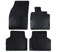 Actiasmat - Tailored Rubber Car Mats for VW ID.5 (2020 Onwards) | 4pc Set | Custom Fit, Anti-Slip, Black