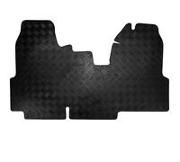 Actiasmat Tailored Rubber Floor Mat for Ford Transit Mk7 2006-2014 | Heavy Duty, Single Piece Van Mat, Black