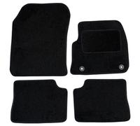 Actiasmat Vauxhall Mokka E 2021 Onwards Black Carpet Tailored Car Mats, Set Of 4 With Heel Pad & Eyelets