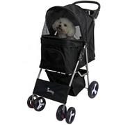 Actiaspet Black Folding Pushchair Pet Stroller